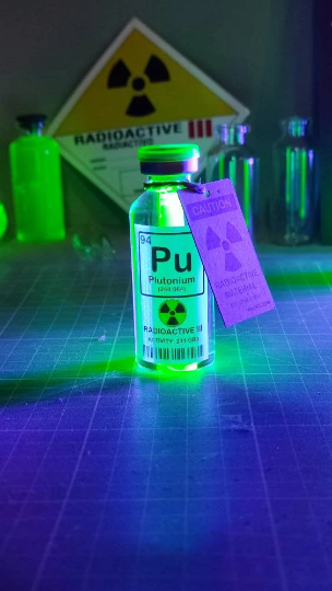 PLUTONIUM, CHERNOBYL,(Does Not Contain Radiation)