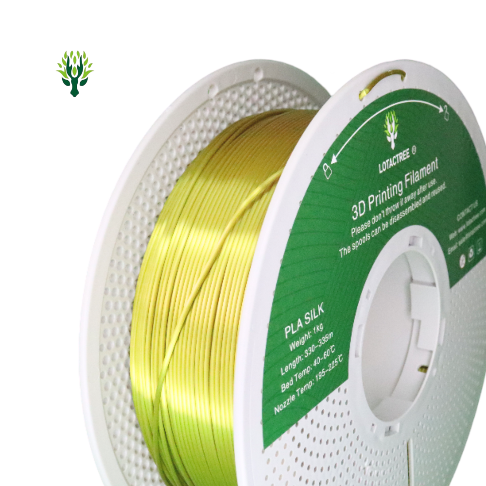 PLA SILK Greenish Gold - Imagen 3